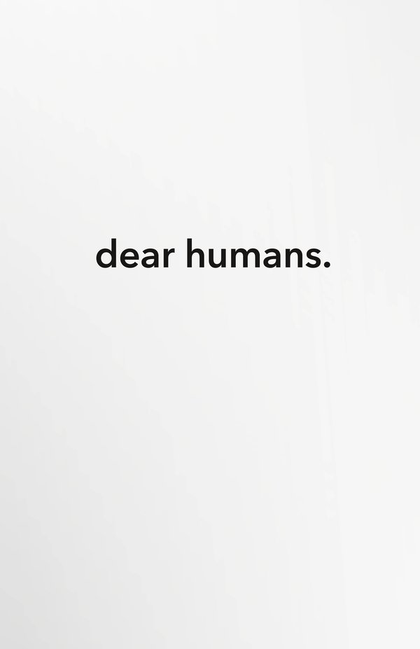 dear humans. book cover